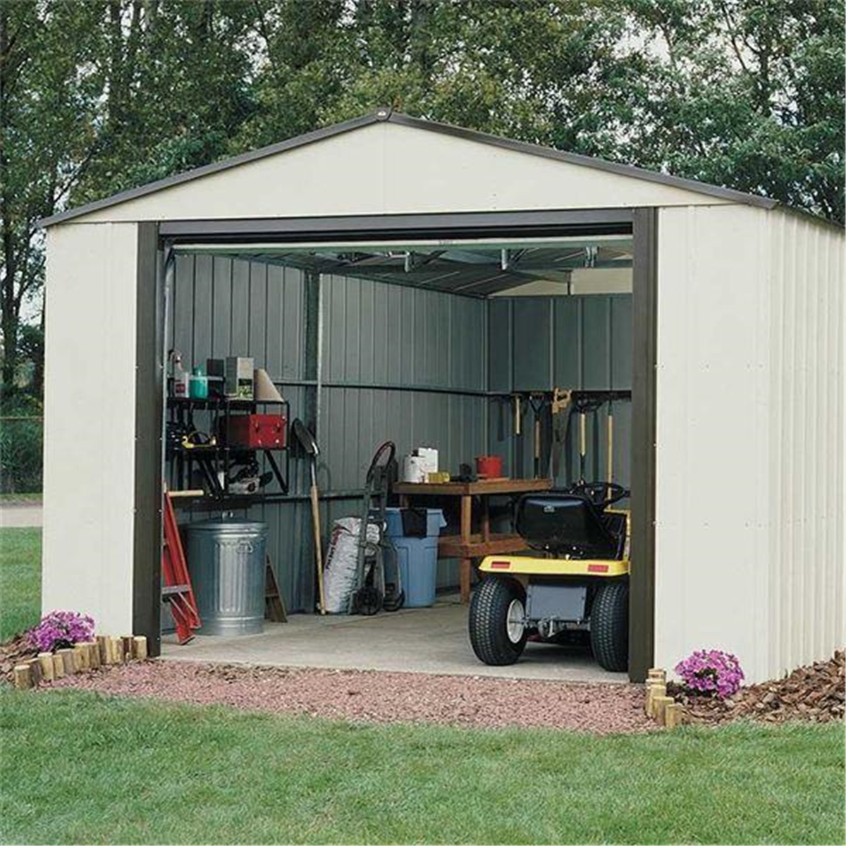 10 x 8 deluxe woodvale metal shed 313m x 242m Best Price from I like 