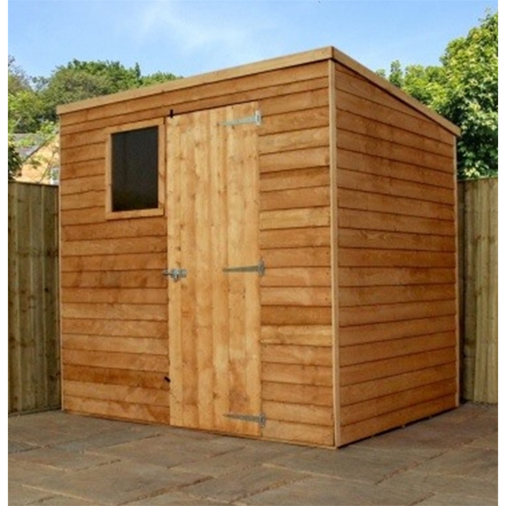  Shed with Single Door + 1 Window (10mm Solid OSB Floor) - 48HR & SAT