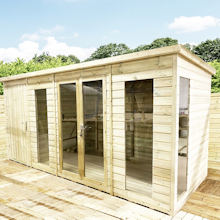 Summerhouses With Side Storage