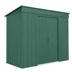 OOS - BACK FEBRUARY 2022 - 8 x 4 Premier EasyFix - Pent - Metal Shed - Heritage Green (2.42m x 1.24m)