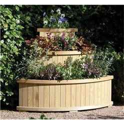 Deluxe Marberry Cascade Planter (2.8ft x 2.8ft)