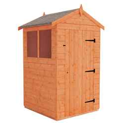 4 x 4 Tongue and Groove Shed (12mm Tongue and Groove Floor and Apex Roof)