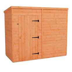 8 x 4 Windowless Tongue and Groove PENT Shed (12mm T&G Floor and Roof)