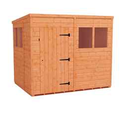8 x 6 Tongue and Groove PENT Shed (12mm T&G Floor and Roof)