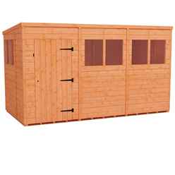12 x 6 Tongue and Groove Pent Shed (12mm Tongue and Groove Floor and Roof)