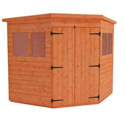 6 x 6 Tongue & Groove CORNER Shed (12mm T&G Floor & Roof)