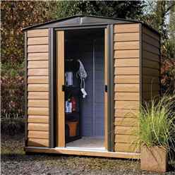 OUT OF STOCK 6 x 5 Deluxe Woodvale Metal Shed (1.94m x 1.51m)