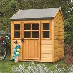 4 x 4 Deluxe Little Lodge Playhouse (1.25m x 1.29m)
