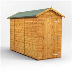 10 x 4 Premium Tongue and Groove Apex Shed - Single Door - Windowless - 12mm Tongue and Groove Floor and Roof