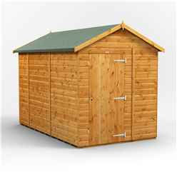 10 x 6 Premium Tongue and Groove Apex Shed - Single Door - Windowless - 12mm Tongue and Groove Floor and Roof