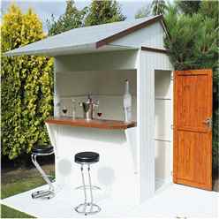 INSTILLATION INCLUDED 6 x 4 (1.79m x 1.19m) - Premier Garden Bar And Store  - 12mm Walls - Roof - Floor (CORE) - INSTALLED