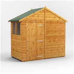 4 x 8 Premium Tongue and Groove Apex Shed - Single Door - 4 Windows - 12mm Tongue and Groove Floor and Roof