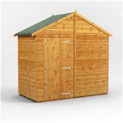 4 x 8  Premium Tongue and Groove Apex Shed - Double Doors - Windowless - 12mm Tongue and Groove Floor and Roof
