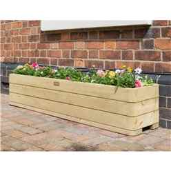 Pressure Treated Patio Planter (5ft x 1ft)