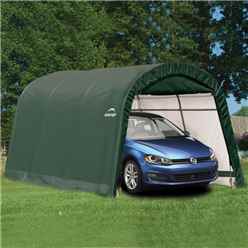 OUT OF STOCK PRE-ORDER:10 x 15 Round Top Auto Shelter