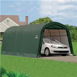 10 x 20 Round Top Auto Shelter