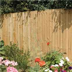 OUT OF STOCK: 6 x 3 Vertical Board Fence Panel Pressure Treated - Minimum Order of 3 Panels