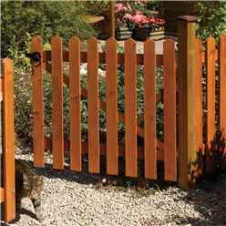 6 x 4 Picket Fence Panel Dip Treated - Minimum Order of 3 Panels