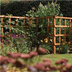 OUT OF STOCK: 6 x 6 Heavy Duty Trellis Panel Dip Treated - Minimum Order of 3 Panels
