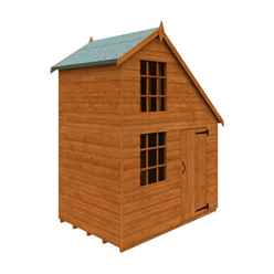 4 x 6 Mansion Playhouse (12mm Tongue and Groove Floor and Roof)