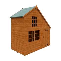 4 x 8 Mansion Playhouse (12mm Tongue and Groove Floor and Roof)