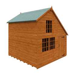 8 x 8 Mansion Playhouse (12mm Tongue and Groove Floor and Roof)