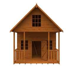8ft x 8ft Club Playhouse (12mm Tongue and Groove Floor and Roof)