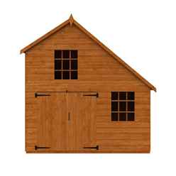 6ft x 8ft Garage Playhouse (12mm Tongue and Groove Floor and Roof)