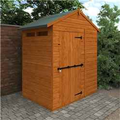 4 x 6 Tongue and Groove Security Shed (12mm Tongue and Groove Floor and Apex Roof)