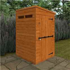 4 x 4 Tongue and Groove Security Garden PENT Shed (12mm T&G Floor and Roof)