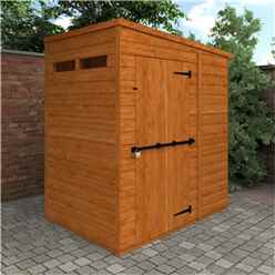 4 x 6 Tongue and Groove Double Doors Security Garden PENT Shed (12mm T&G Floor and Roof)