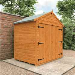 4 x 6 Tongue and Groove APEX Bike Shed (12mm T&G Floor and APEX Roof)