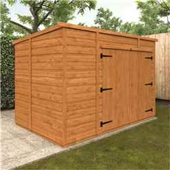 8 x 5 Tongue and Groove PENT Bike Shed (12mm Tongue and Groove Floor and PENT Roof)
