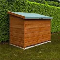 4 x 2'2" Wooden Tool Chest (12mm T&G Floor and APEX Roof)