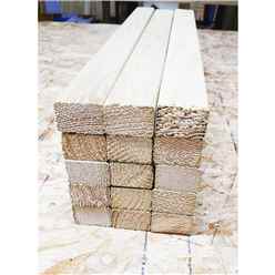 PACK OF 15 - Deluxe 44mm Pressure Treated Timber Tongue Framing - 3m Length (44mm x 28mm)