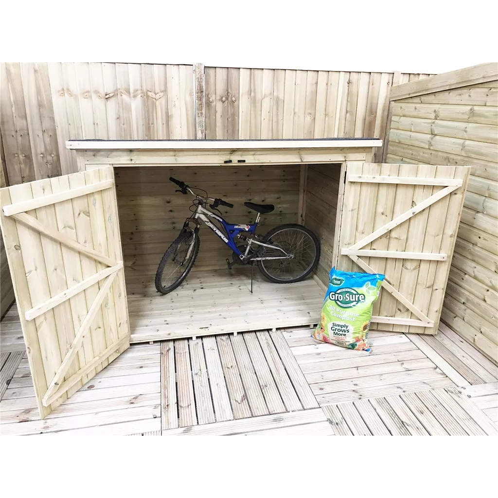6 x 3 Pressure Treated Bike Store