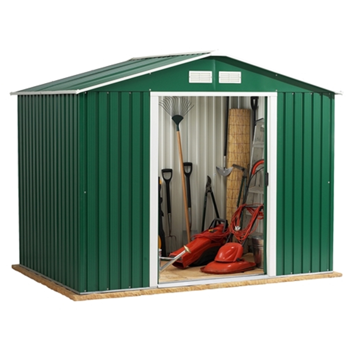 8 x 10 Budget Metal Shed