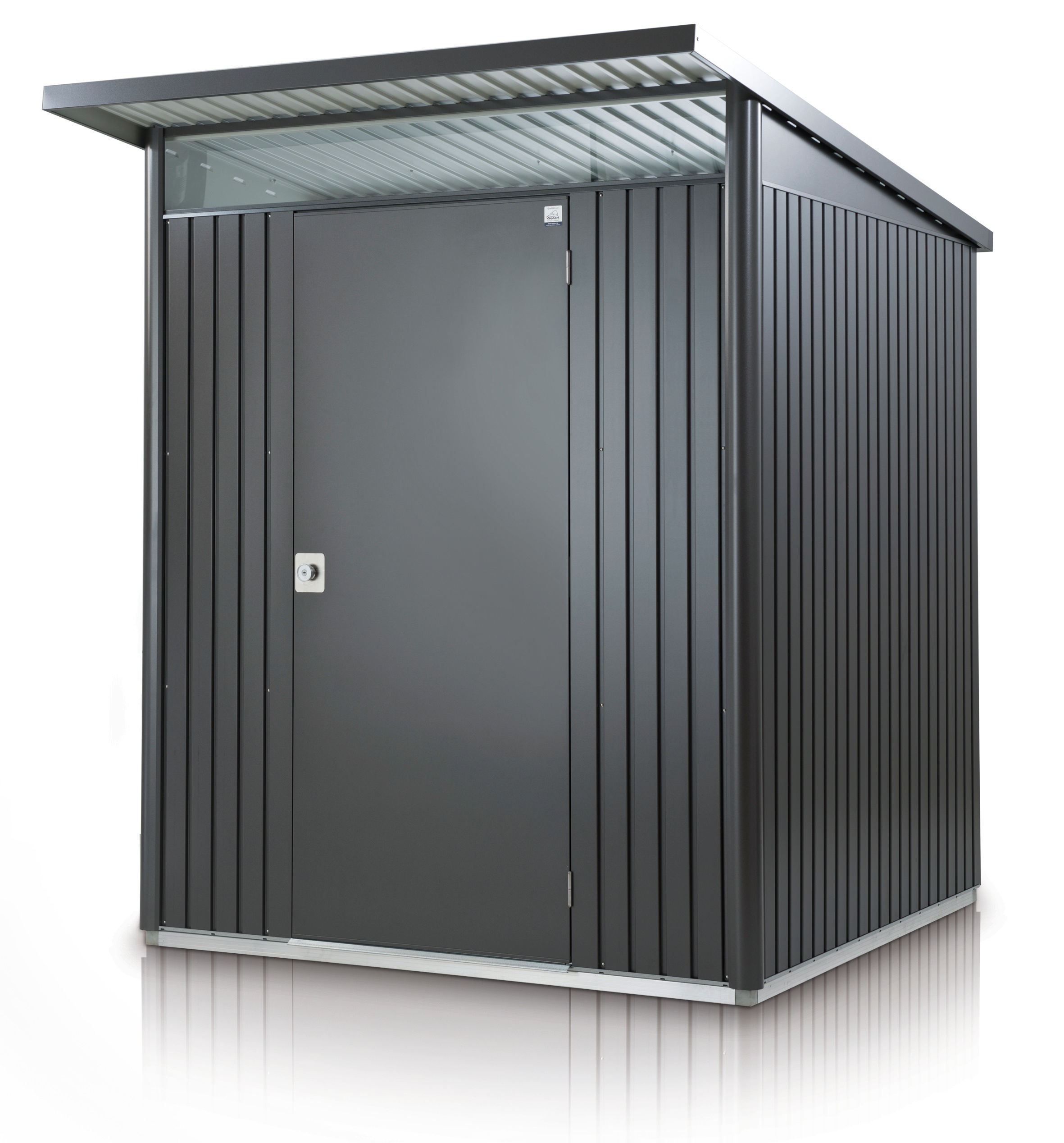 6 x 7 Medium Heavy Duty Metal Shed