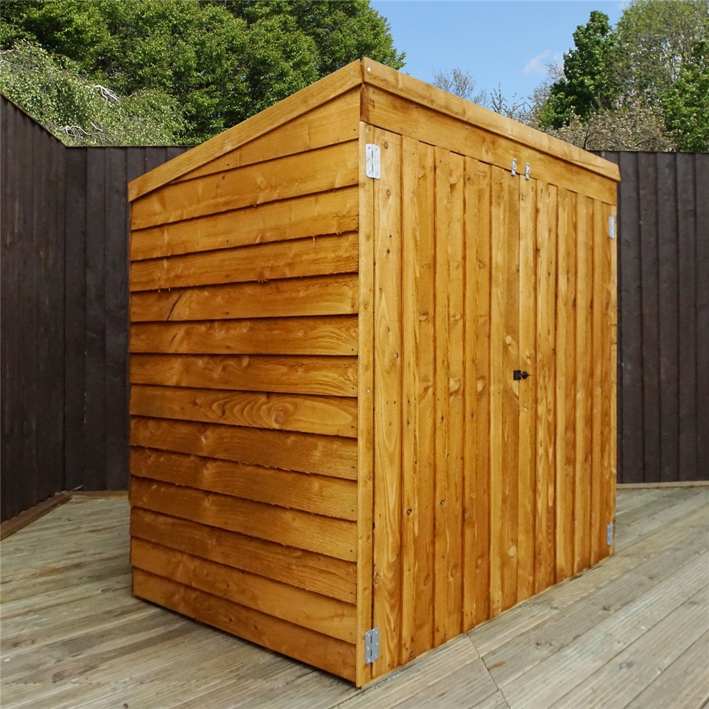 4' 8 x 3 value pent mower shed