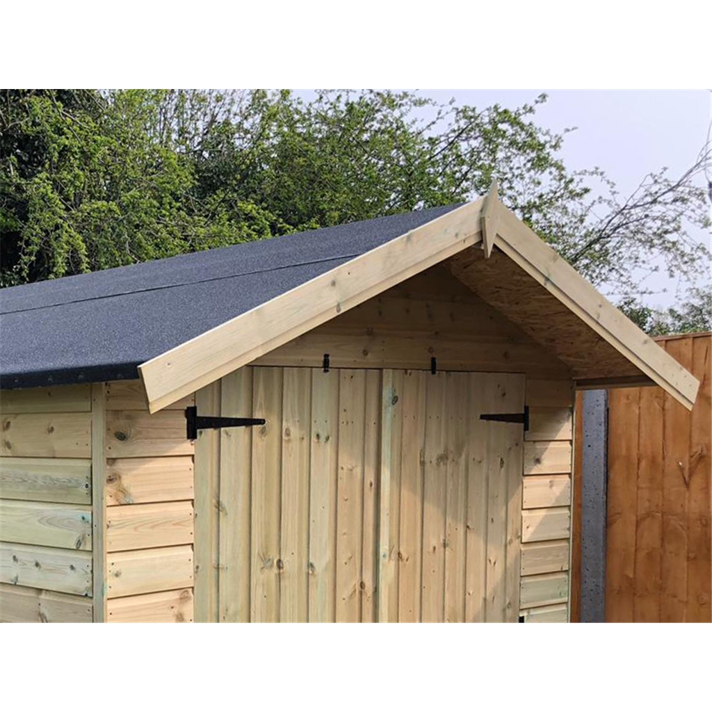 Extra Front Roof Overhang 10"