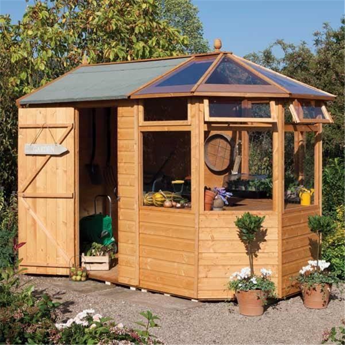 10 x 6 Deluxe Potting Shed