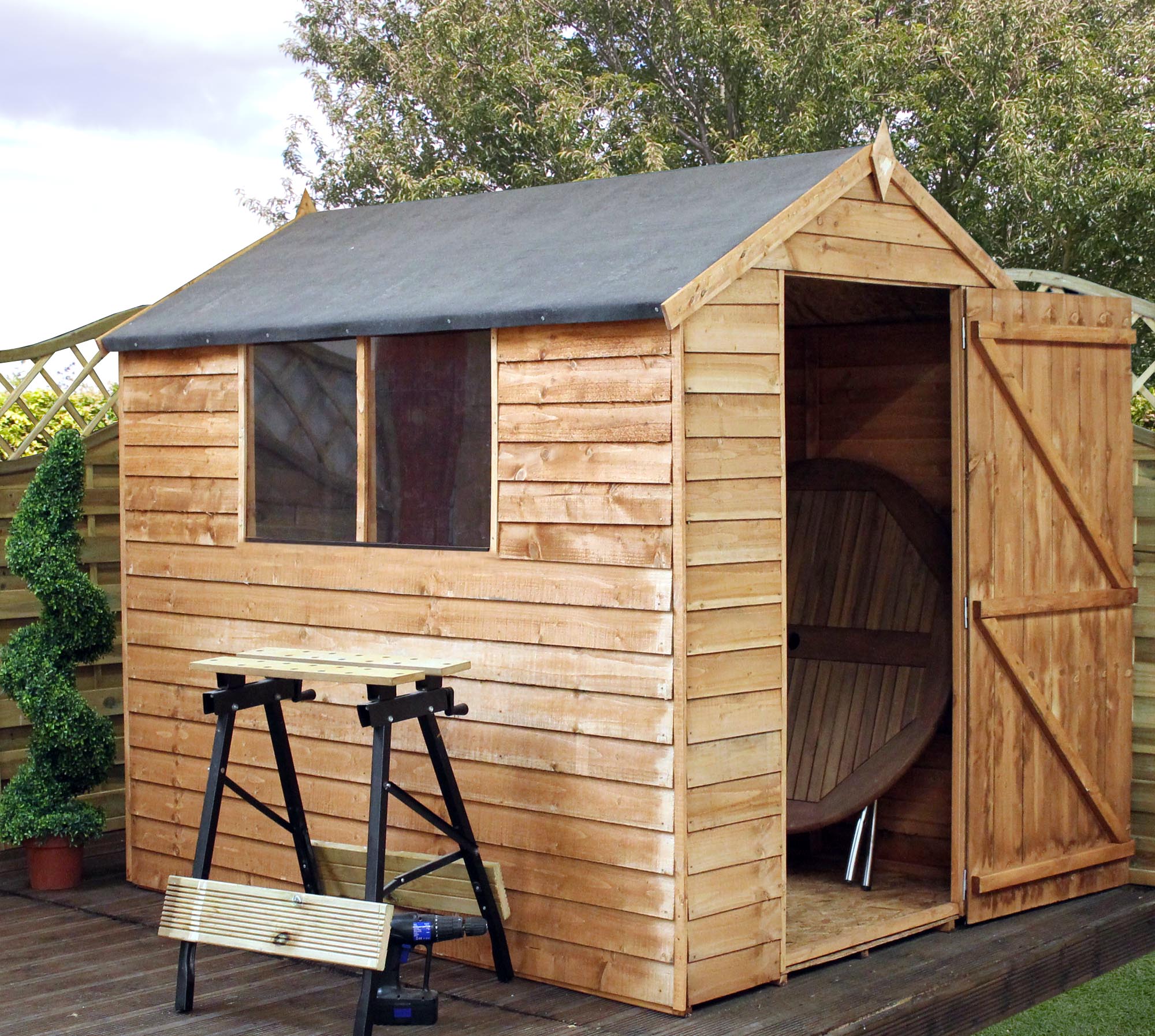 7 X 5 Buckingham Value Apex Garden Shed