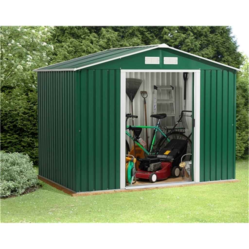 8 X 10 Budget Metal Shed