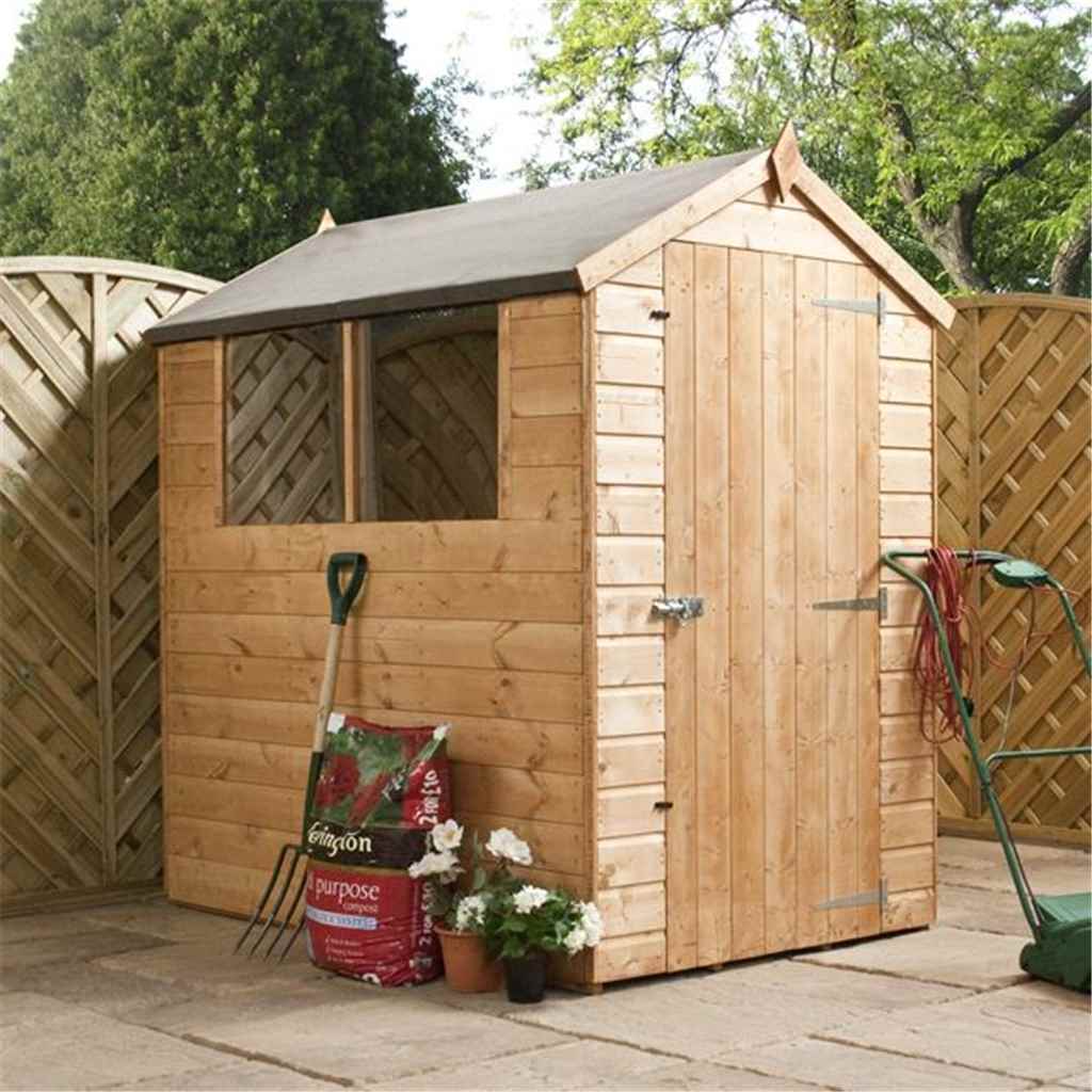 6 x 4 Tongue and Groove Apex Wooden Shed