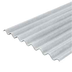 PACK OF 5 (Total 5 Units) - Premium Grey 6.5mm Thick Fibre Cement Roof Sheet - 1086mm x 1375mm