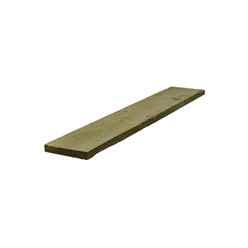 PACK OF 5 (Total 5 Units) - 22mm x 100mm  Green Treated Board - 4800mm Length