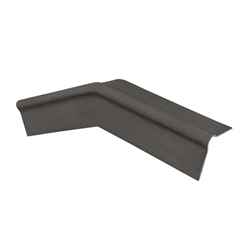 PACK OF 2 (Total 2 Units) - Roll-top Cranked 2200mm Barge Board in Light Brown - 12.5 Degrees