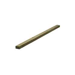 PACK OF 10 (Total 10 Units) - 25mm Thick Sawn Softwood Carcassing Treated Green - 38mm (W) x 3600mm (L)