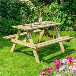 Traditional Picnic Table - 1.2m