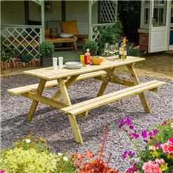 Traditional Picnic Table - 1.8m